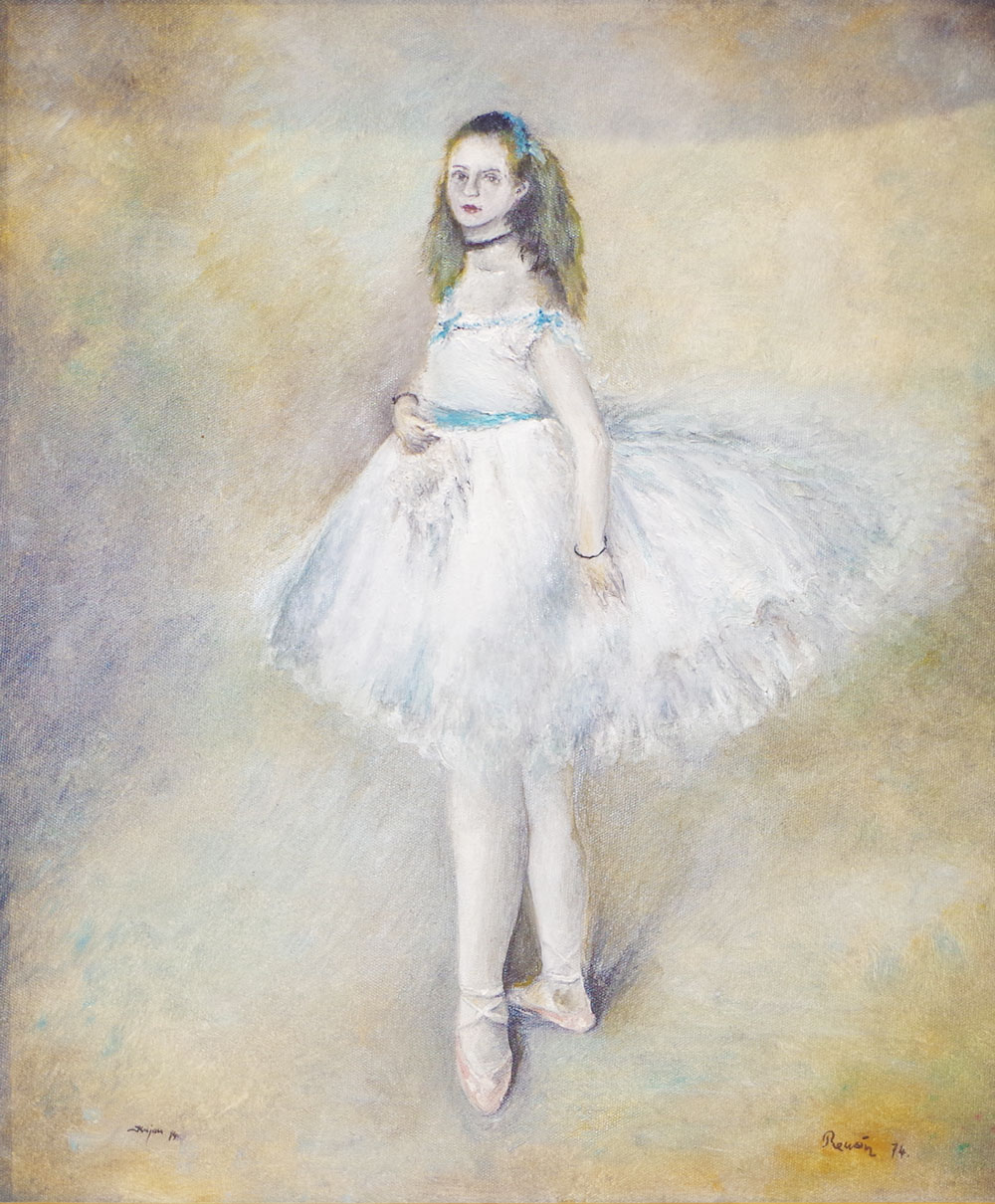 Karl Kujau Die Balletttänzerin von Pierre Auguste Renoir